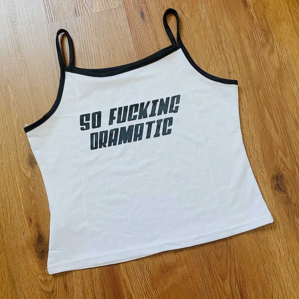 So F*King Dramatic Y2K Style Mini Cami - NWOT M - Picture 2 of 6